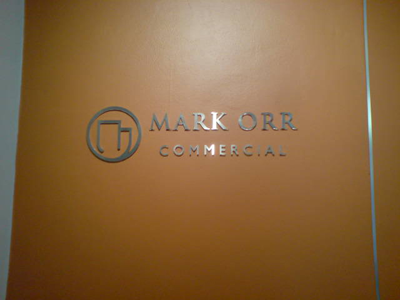 Mark Orr Reception Sign