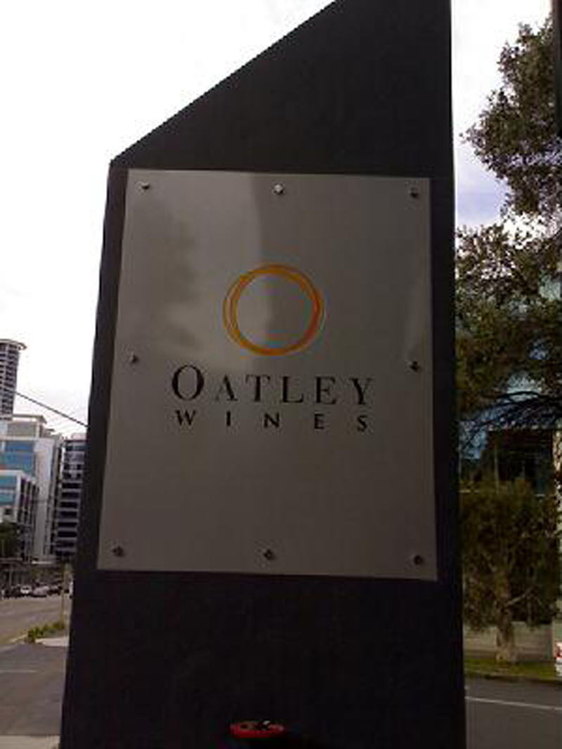 Oatley Wines Building Signage No3