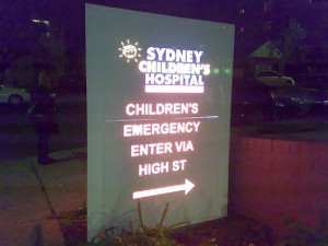 illuminated signs sydney