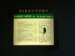 directory system sydney